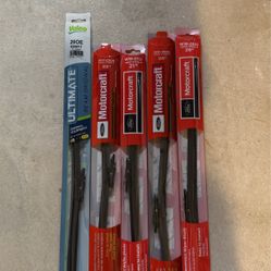 Variety of Windshield Wipers (Ford Motorcraft) & Valeo