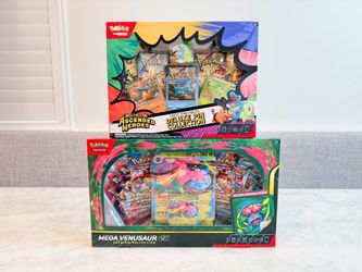 Ascended Heroes Deluxe Pin Collection Gift Box Mega Venusaur ex Premium Box Pokemon Cards Mega Evolution Destined Rivals 2.5 AH Foil Promo Card