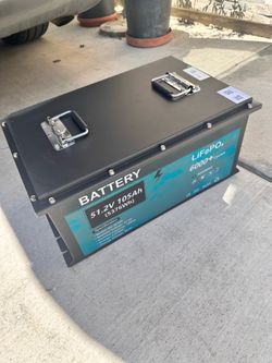 BATTERY ONLY LiFePO4 51.2V 105Ah unit