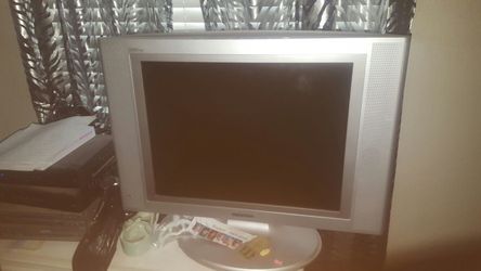 LCD 19 inch tv....flat.