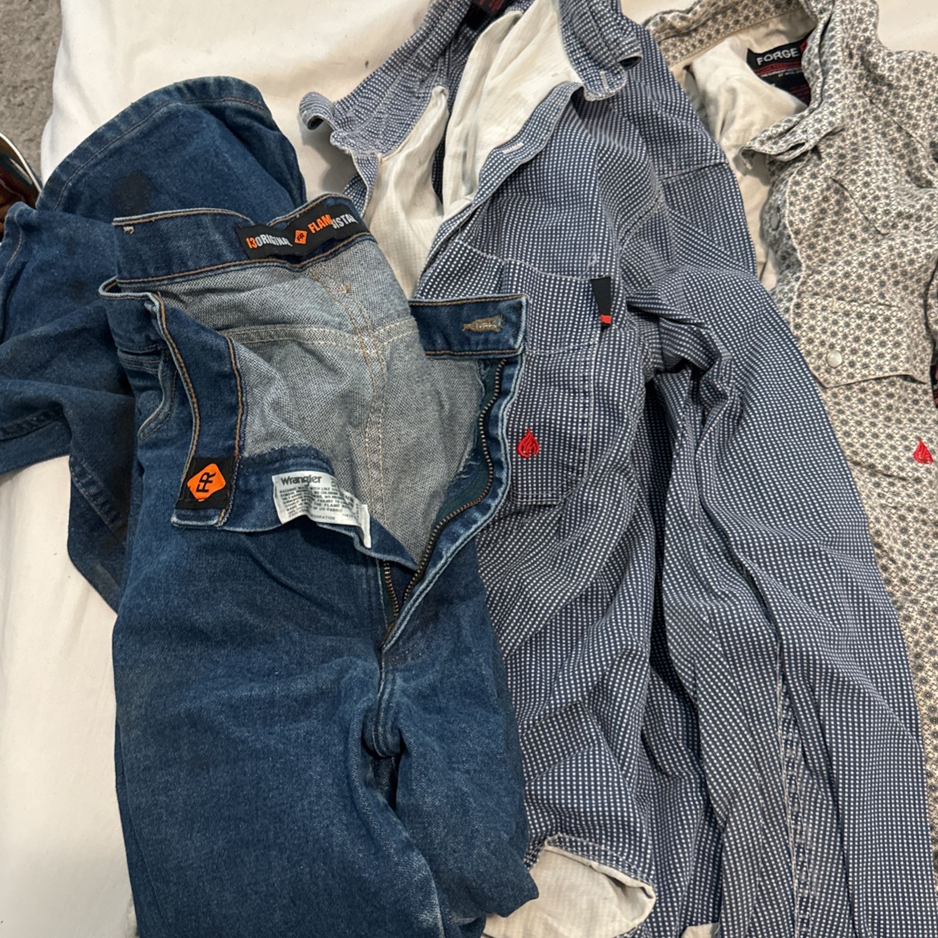 Flame Resistant (FR) clothing