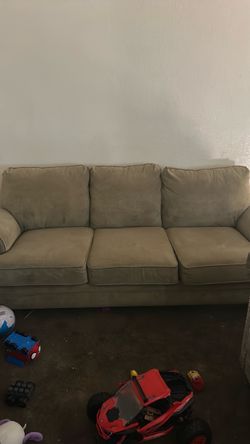Used green couch