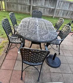 Aluminum Outdoor Patio Dining Set