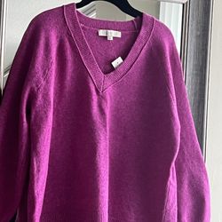 Purple Sweater - New