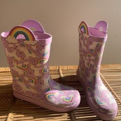 Girl Rain Boots Size 12