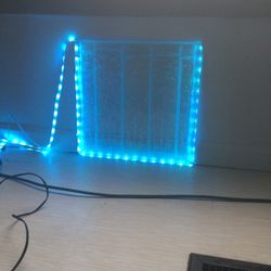 Bubble Wall With Changing LED lights