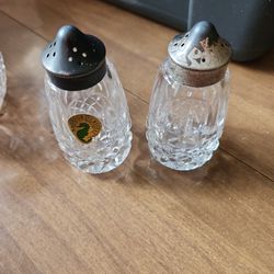 Waterford Crystal Salt And Pepper Shake r

