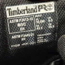 Size 10.5 Timberland Composite Safety Toe Waterproof Boots