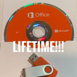 Microsoft Office Lifetime Newest Version USB