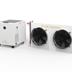 216TH Antminer S21+ + Fog Hashing Immersion Cooling System (Silent Bitcoin Miner Setup)