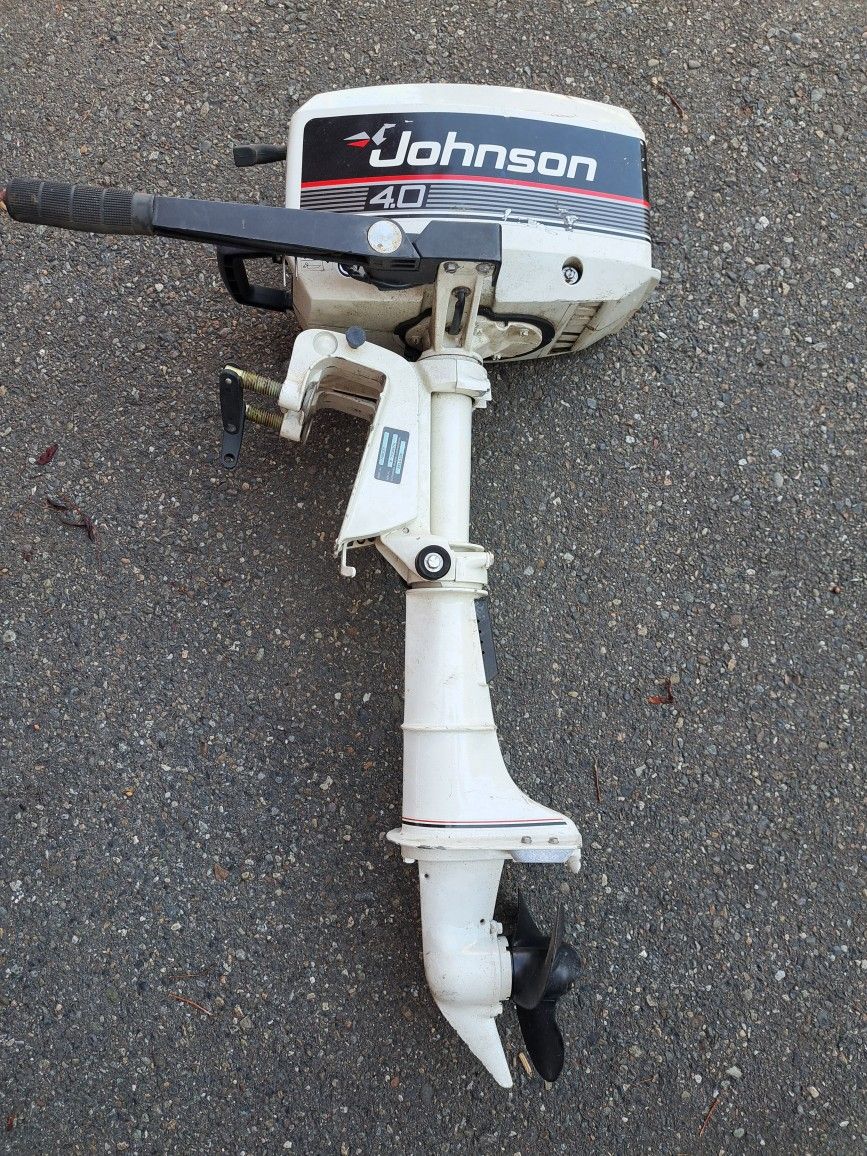 Johnson 4 HP Outboard Motor