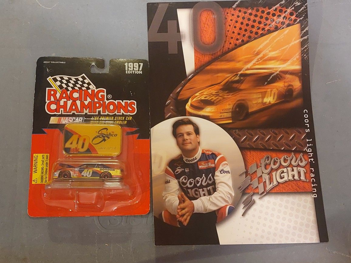 Vintage NASCAR #40 1997 Robby Gordon 1/64 diecast