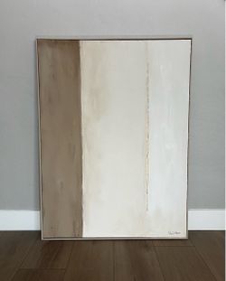 “GOLDEN SEAM” 4x3 Feet Hand Painted Original Textured Art- Custom Size and Color Wall Art