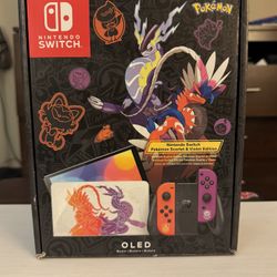 Nintendo Switch OLED Pokemon Scarlet & Violet Edition
