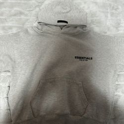 Light oatmeal Essentials Fear Of God Hoodie