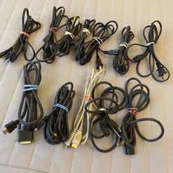 Power Electric Cords For TVs And Etc