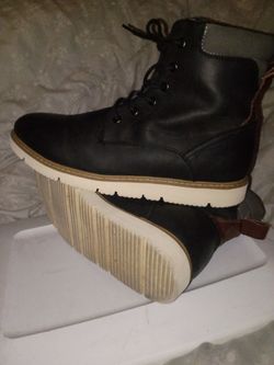 Black Leather Tom Hillside boots