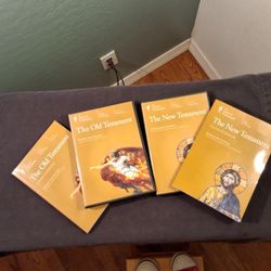 GREAT COURSES Old & New Testaments Set  CDs/Books