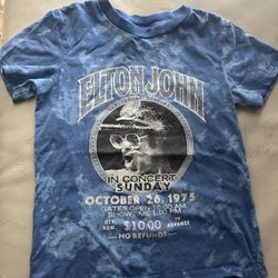 Elton John Concert T-shirt Sz 5T