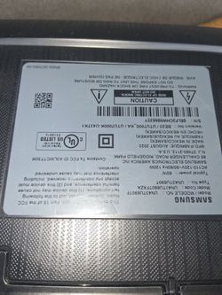 Samsung 43" smart tv