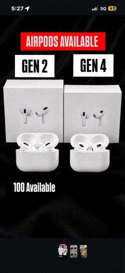 airpods gen 2 and gen 4 all anc