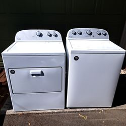 Washer Dryer Set, Whirlpool