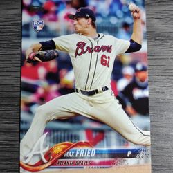 2018 Topps Max Fried RC ⚾ Card #316 🔥🔥🔥