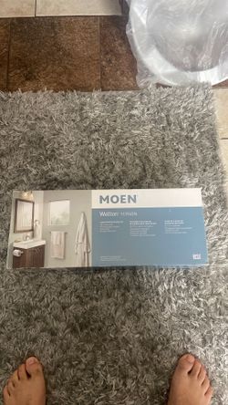 Moen 4 piece bath accessory kit