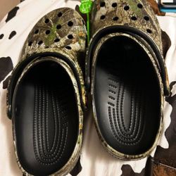 Camo Crocs 