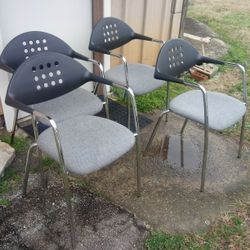 Brand new designers retro chairs Set Of Eight 200 Or25each