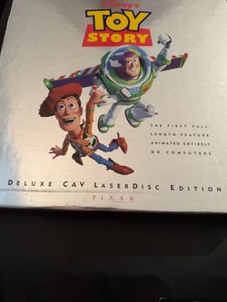 Disneys TOY STORY Deluxe Cav Laser Disc Edition Pixar