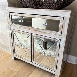 Two Mirrrored Cabinets for sale