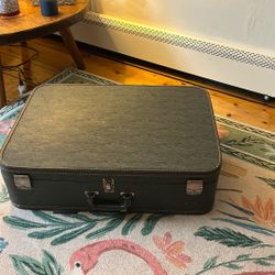 1950’s Emerald Hard sided Suitcase
