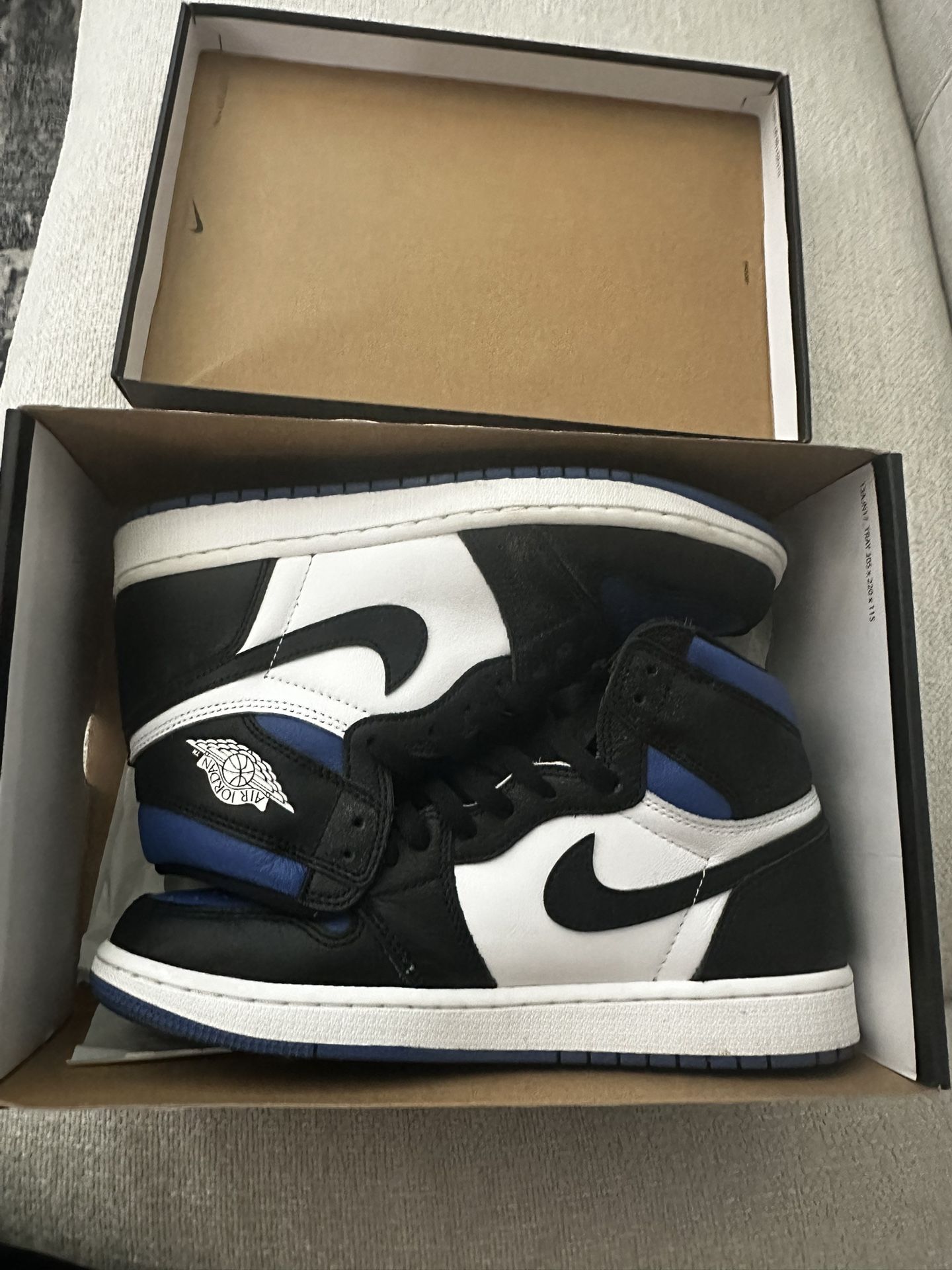JORDAN 1 ROYAL TOE
