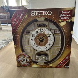 Seiko Musical Wall Clock- Special Collectors Edition 