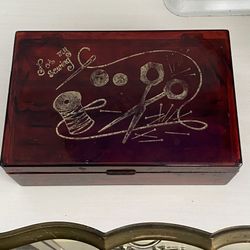 Vintage Sewing Box 