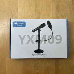 BietrunPro XLR/USB Dynamic Recording Microphone