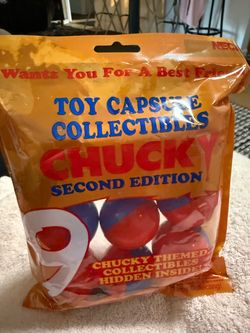 Chucky toy capsule collectibles