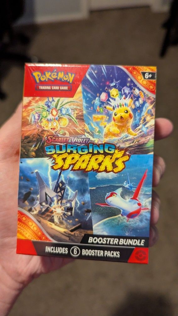 Pokemon Surging Sparks Booster Bundle