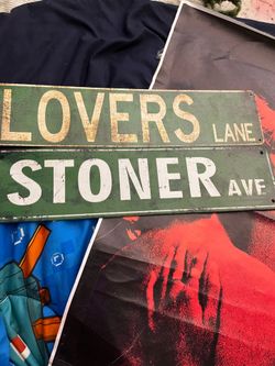 metal plaques /poster