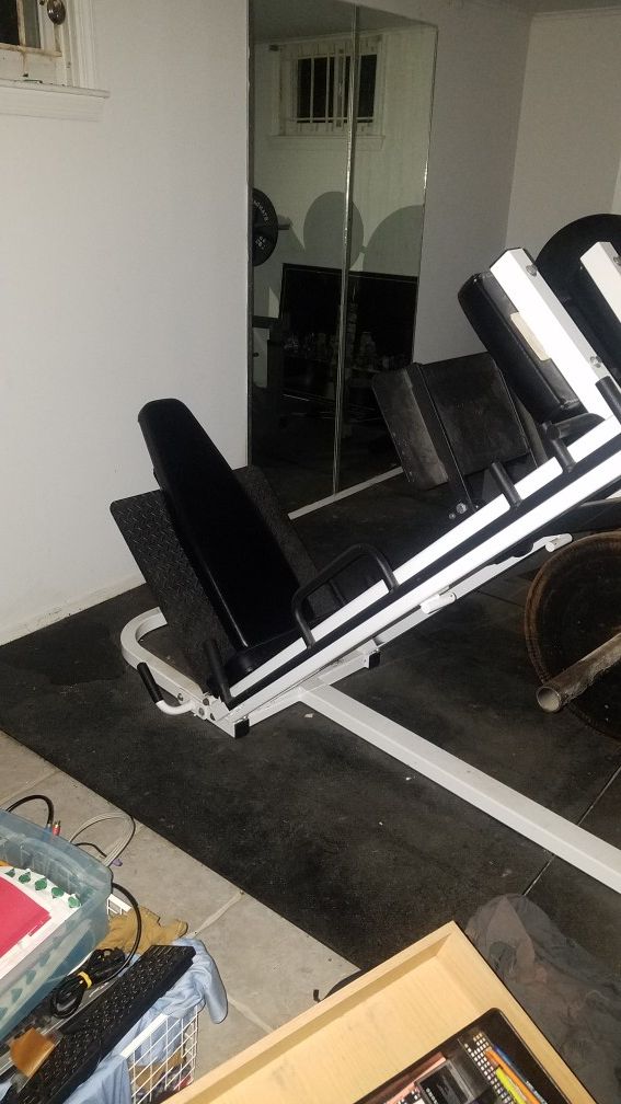 Leg press /Hack squat machine