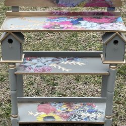 Custom Refinished Bookshelf 