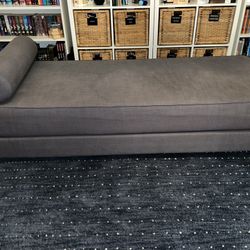 CB2 SILVER LUBI DAYBED