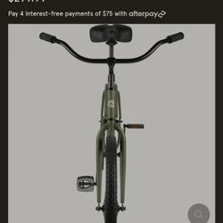 Retrospect Single Speed Cruiser Army Green