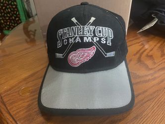 Vintage Detroit Red Wings 1998 Stanley Cup Champs Hat Cap Adjustable Starter
