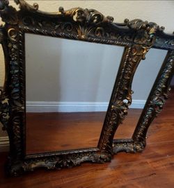 2- VINTAGE MIRROR (29.5 X 22.5) Heavy
