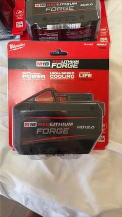 Milwaukee m18 red lithium forge battery