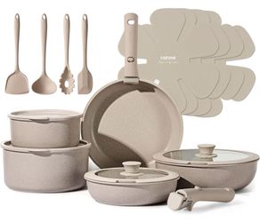 CAROTE 21pcs Pots and Pans Set