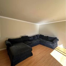 Navy Sofa