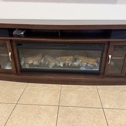 Fireplace & Tv stand